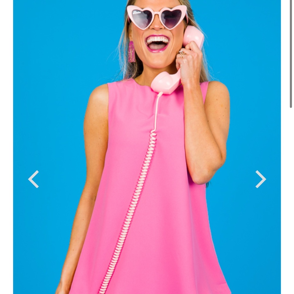 Red Dress Boutique Pink Layered Dress